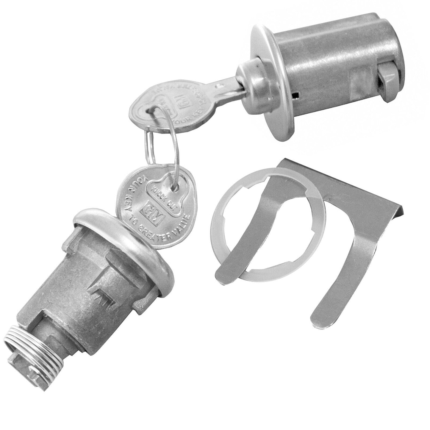 1964~1965 GTO 1958~1963 Impala Trunk & Glovebox Lock Kit Original Pear Head Key
