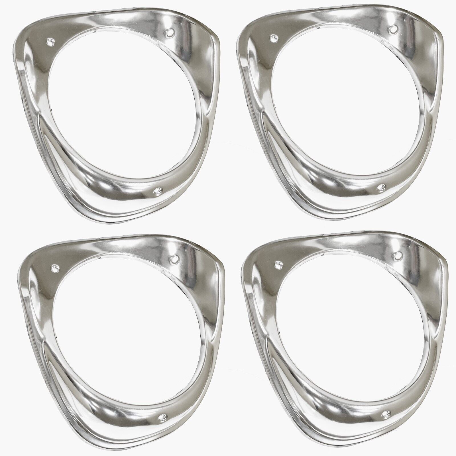 1963 63 Chevy Impala Headlamp Headlight Bezels 4 PCS Set Dynacorn