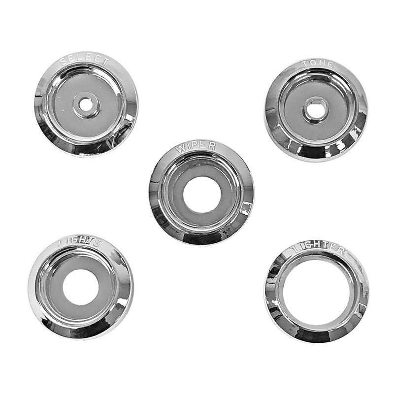 COMPLETE DASH BEZEL SET 1969-72 PONTIAC GTO (5 PCS)