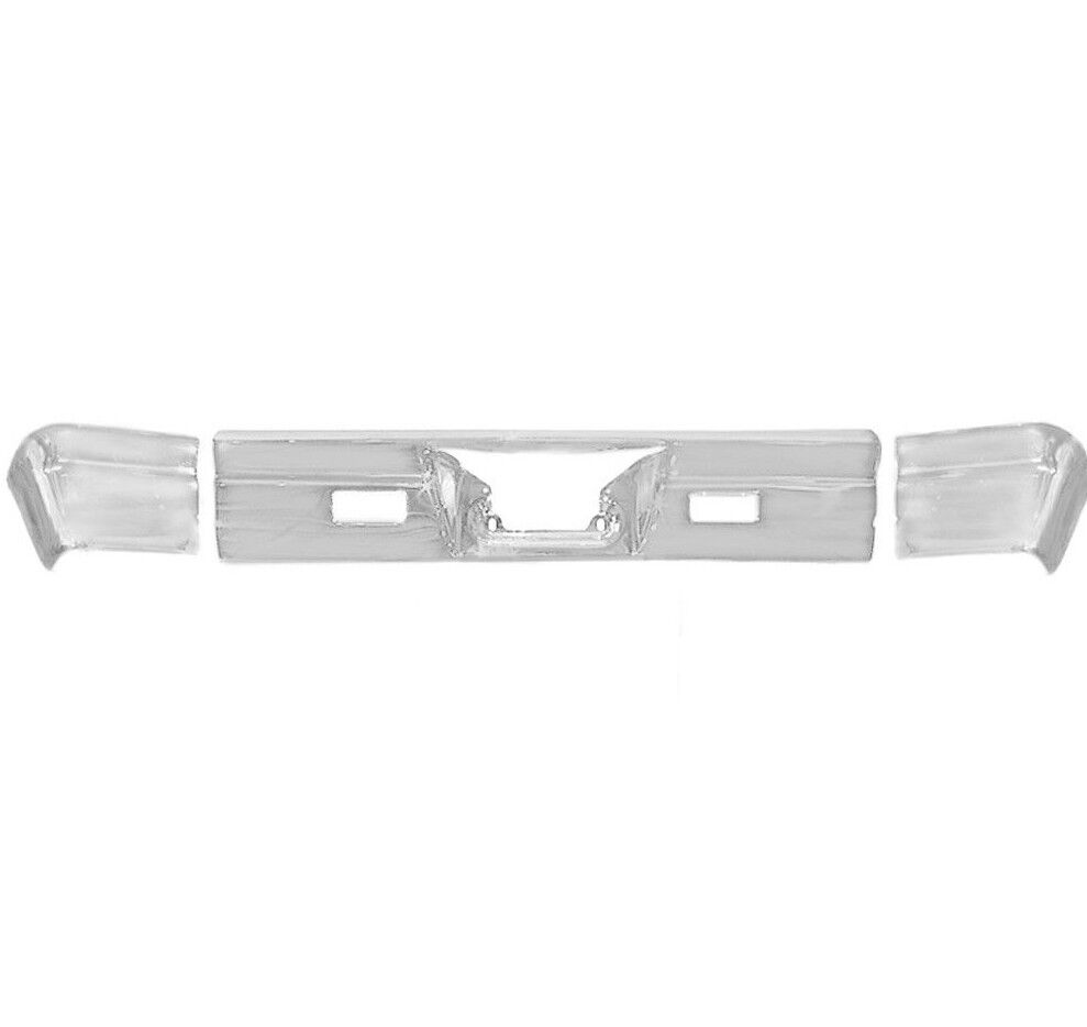 1966 Impala Rear Bumper Set Chrome 3 Pieces Set Center/ Right/ Left Dynacorn