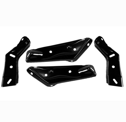 1970 Chevelle El Camino Front Bumper Brackets 4PCS EDP Steel Dynacorn