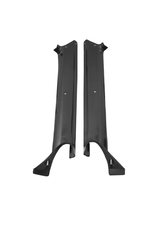 MOLDING PILLAR POST 1967 CPE BLACK PAIR CHEVROLET CAMARO/FIREBIRD