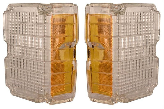 PARK LAMP LENS /CLEAR 1972 EL CAMINO PAIR