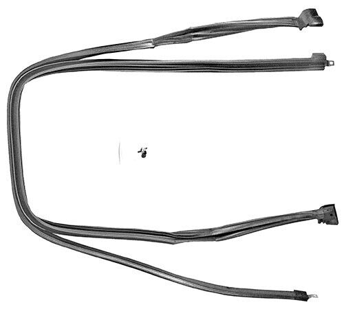 SEAL / ROOF RAIL 1967-68  FASTBACK 2 PCS