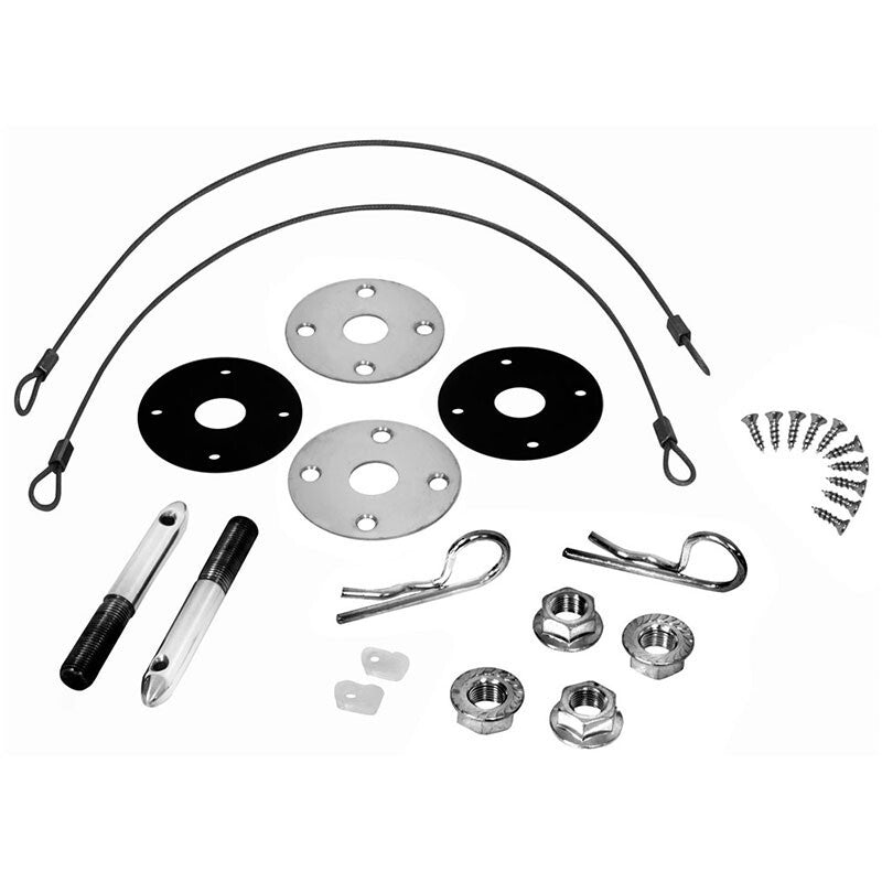 HOOD PIN KIT W/HARDWARE 1970-72 CHEVELLE/EL CAMINO