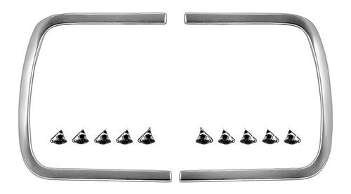 REAR COVE MOLDING 1964 CHEVELLE PAIR