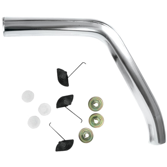 1971-74 Challenger Rear Tail Corner 1/4 Extension Molding w/ Clips Right Side