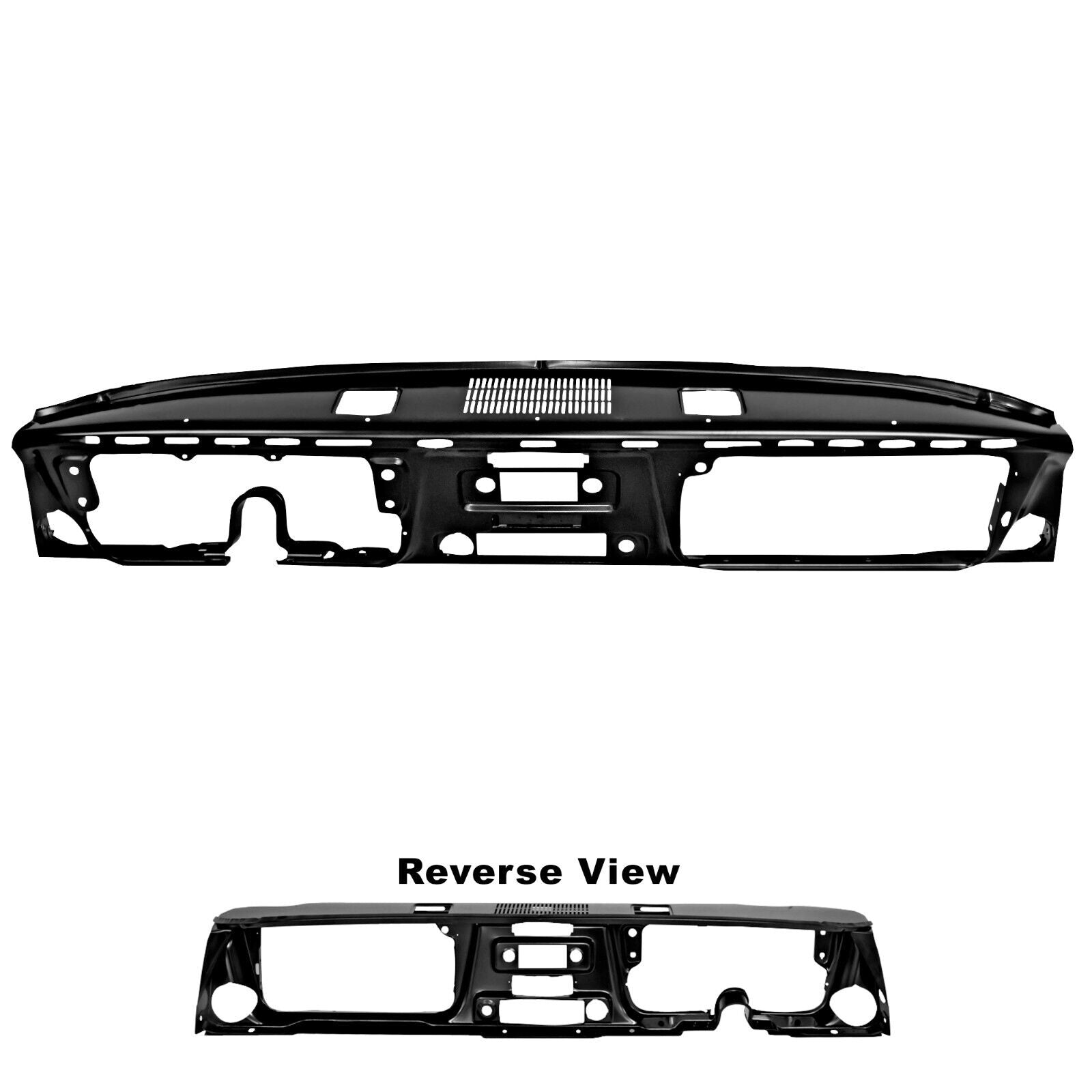 1967~1968 Chevy Pickup Truck Dash Panel Complete w/AC Hole EDP Steel