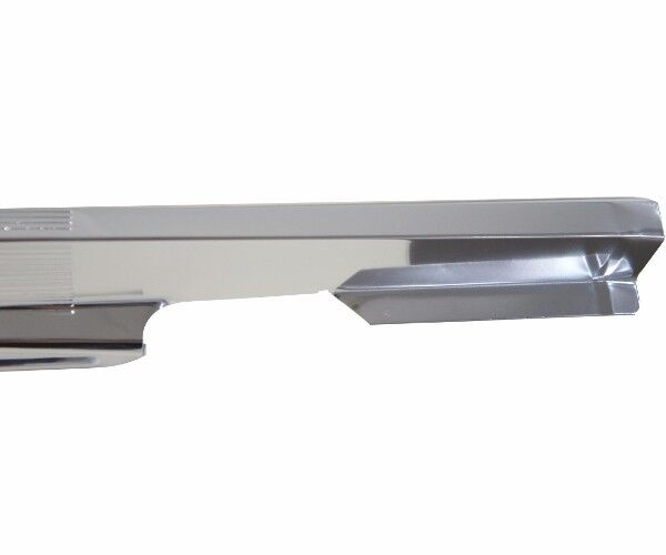 62 63 64 65 66 67 Chevy Nova Sill Scuff Plates Pair Right & Left side w/ Decals