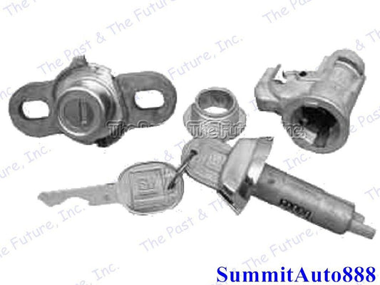 72 73 Firebird Glove Box & Trunk Lock Kit - Later CALS7273-1