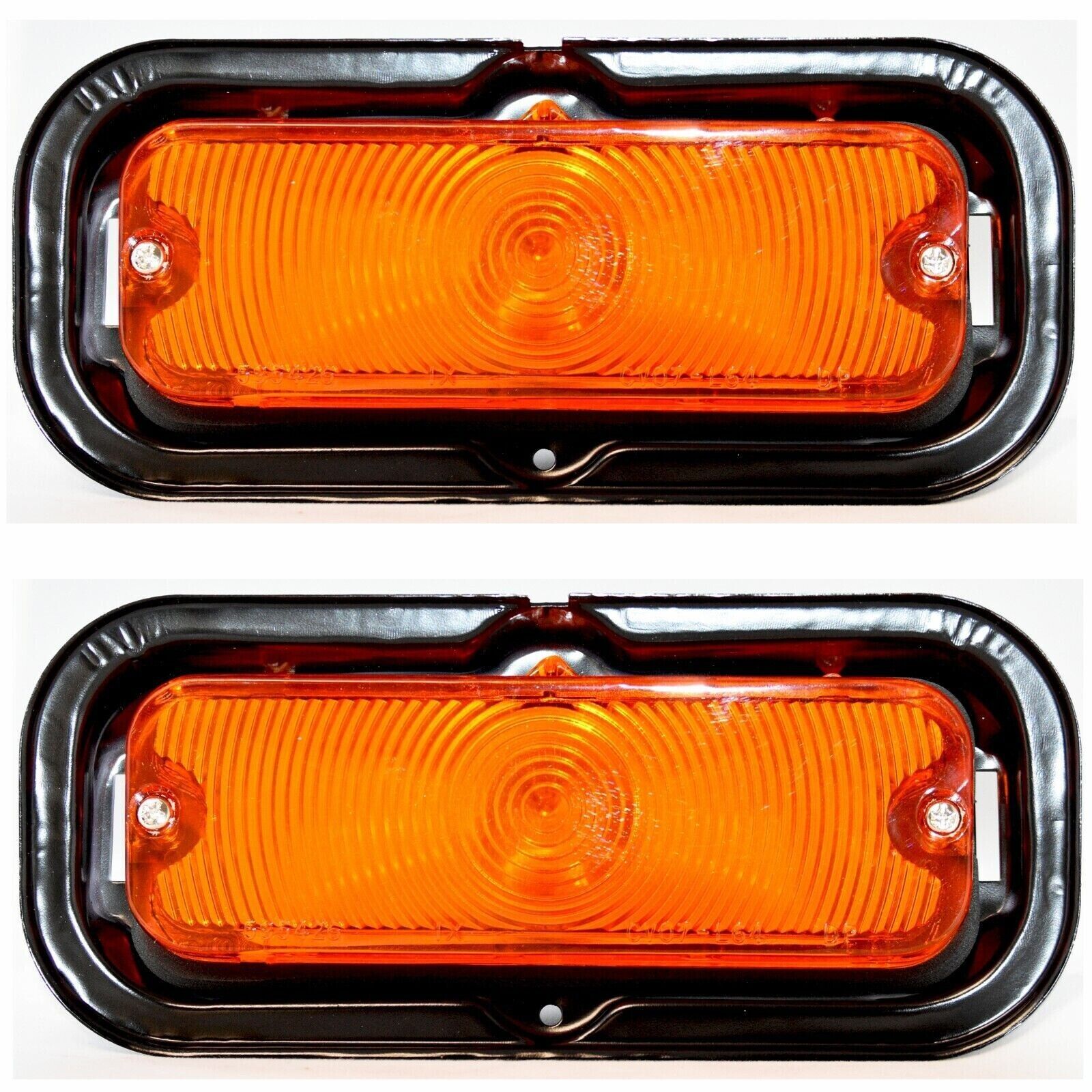 1964 64 Chevy Chevelle & El Camino Parking Light Lamp Assembly Pair RH+LH