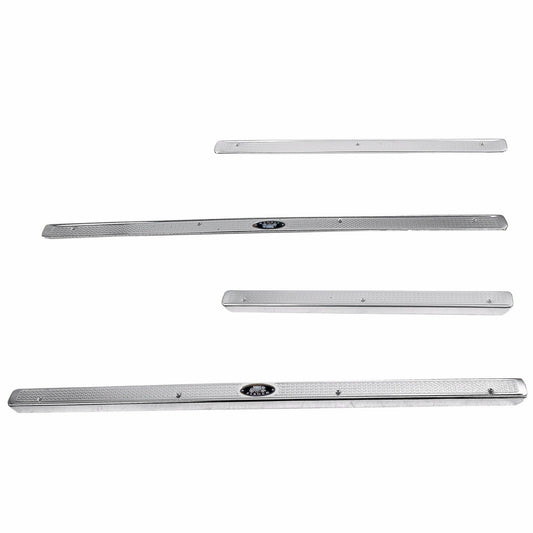 1955~1957 Chevy Bel Air 150 210 Nomad Sill Scuff Plate 4 Door Sedan Wagon Only