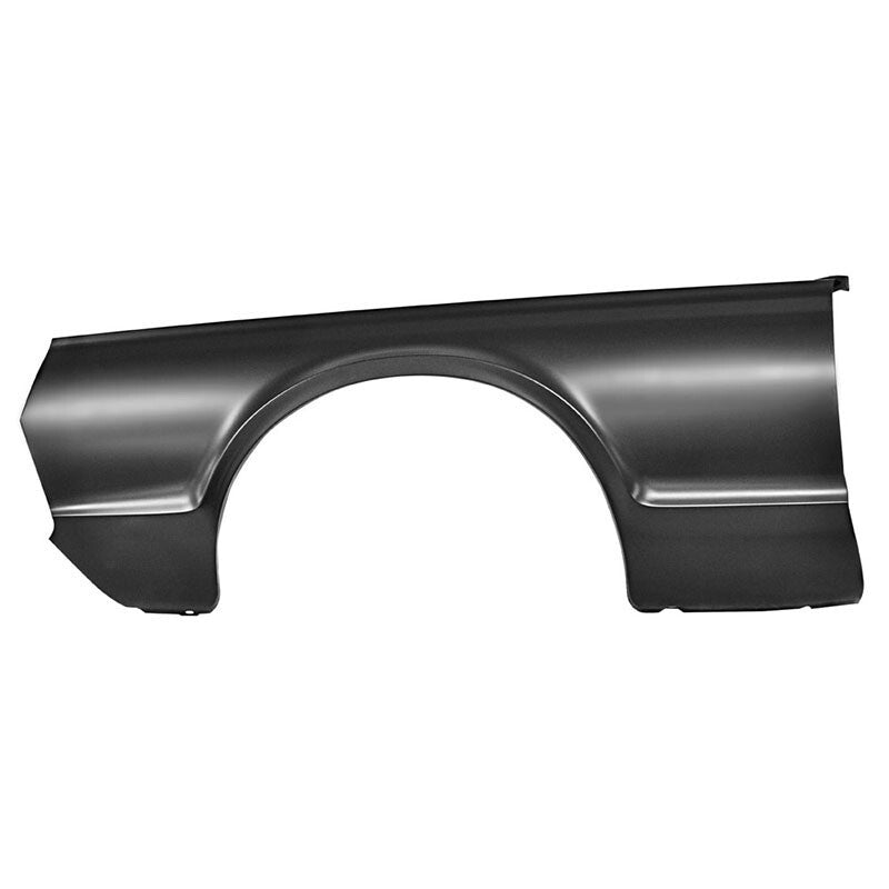 FRONT FENDER LH 1967-68 MERCURY COUGAR W/O LAMP HOLE (BLACK)