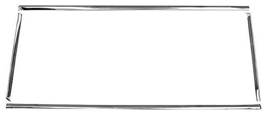 QUARTER WINDOW MOLDING LH 1966-77 FORD BRONCO 4 PCS