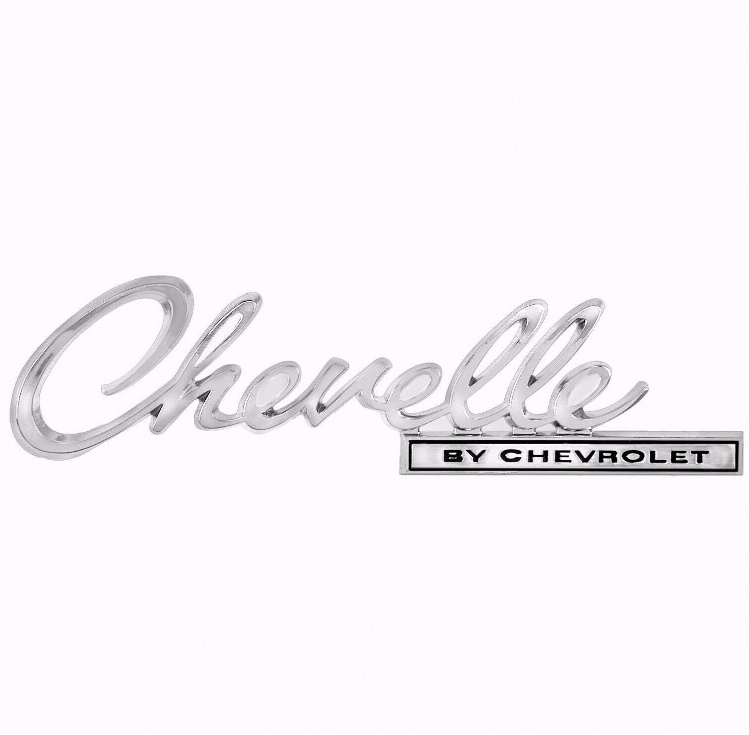 1969 69 Chevy Chevelle Trunk Emblem - Chevelle by Chevrolet Dynacorn