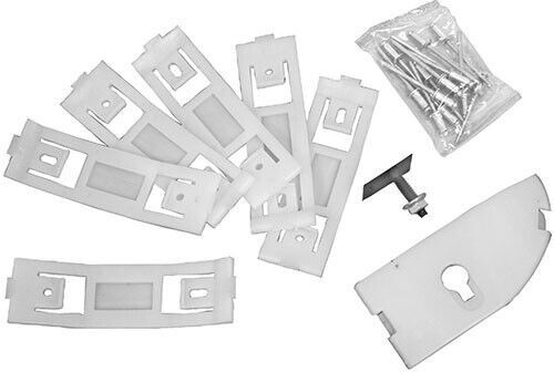 ROCKER MLDG CLIPS LH FORD MUSTANG 1967-68