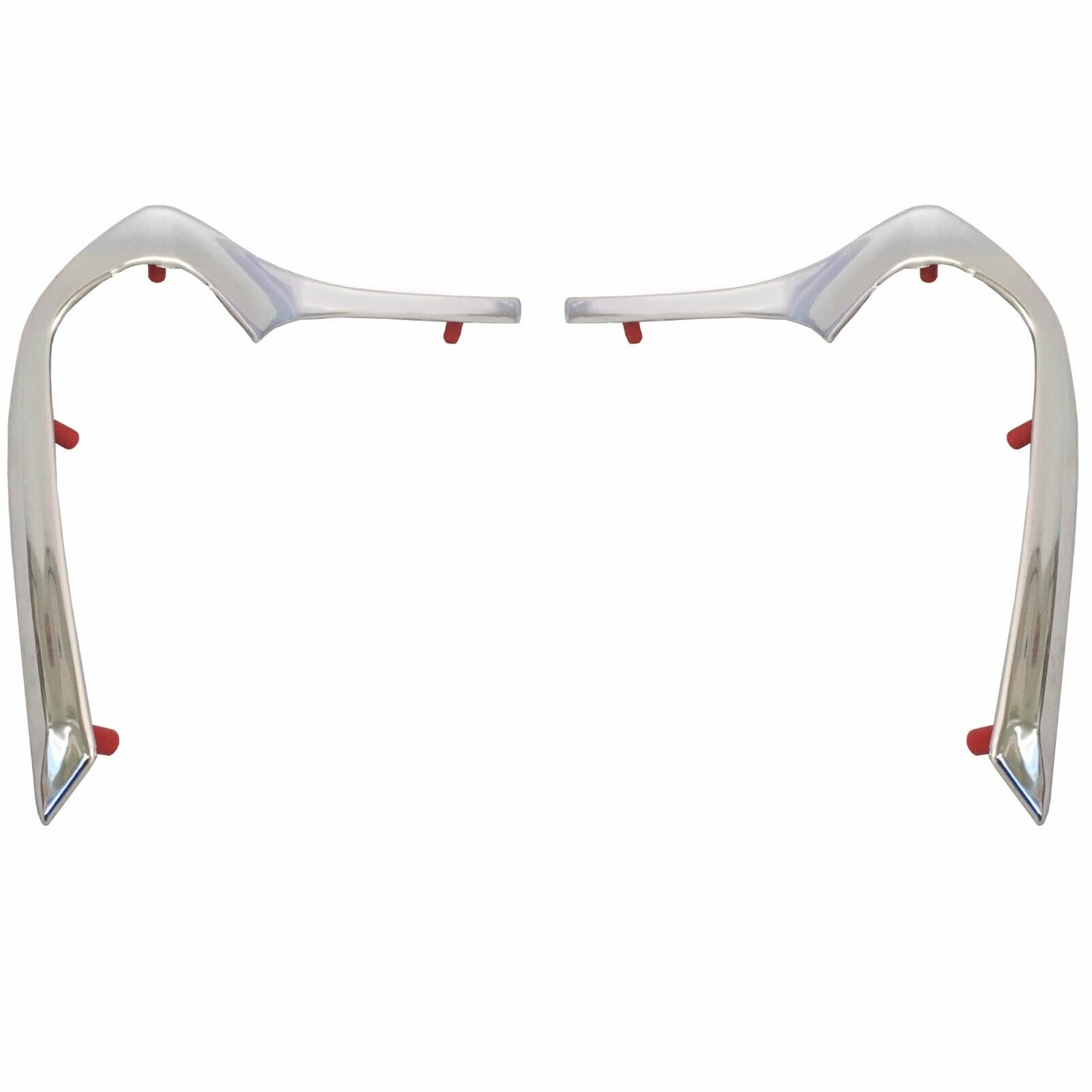 1968~1972 Nova Front Fender Grille Corner Eyebrow Moldings 2 PCS Right & Left