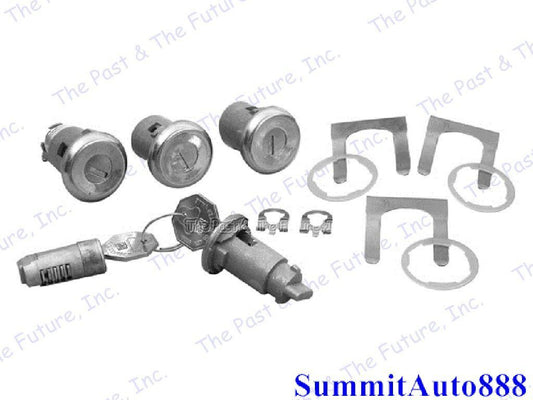 1966 66 Chevelle Ignition Door Glove Trunk Lock Kits CVLS66-3