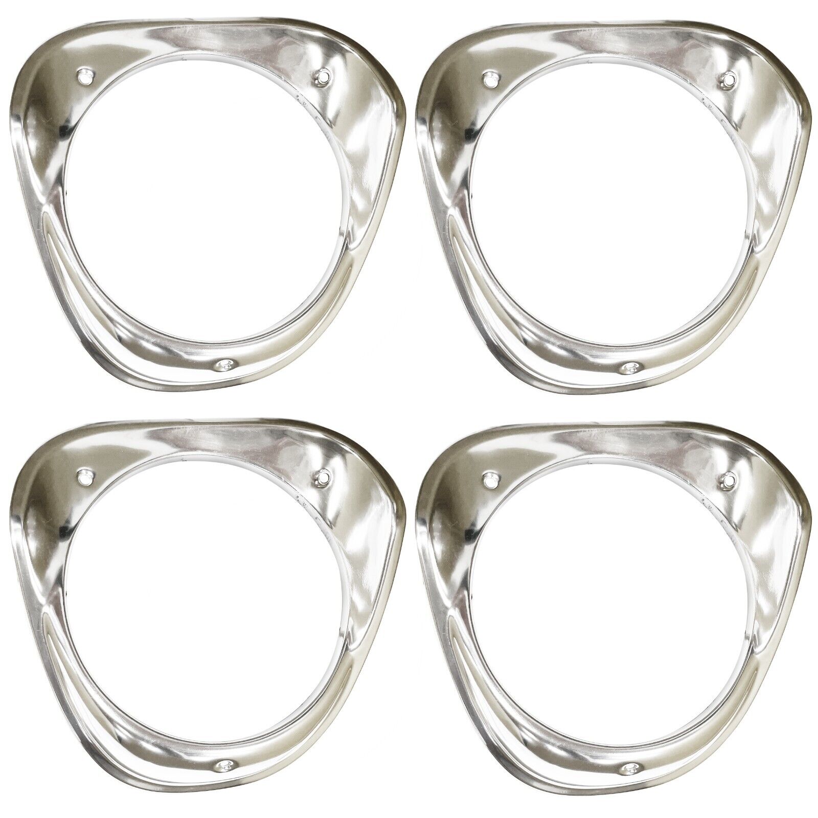 1963 63 Chevy Impala Headlamp Headlight Bezels 4 PCS Set Dynacorn