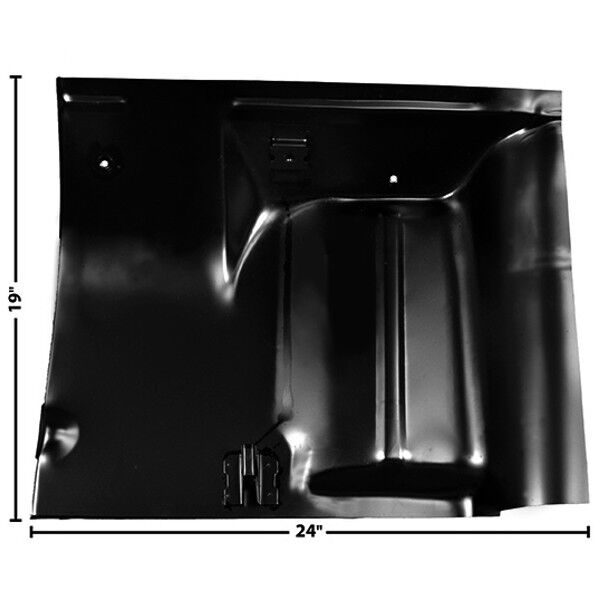 1968~1974 Nova Rear Seat Floor Panel Right Side EDP Coated Steel Dynacorn