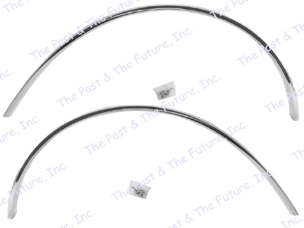 62 63 64 65 Chevy Nova Front Wheel Well Opening Molding Pair RH + LH NOMG6265-6P