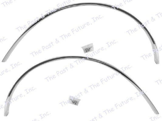 62 63 64 65 Chevy Nova Front Wheel Well Opening Molding Pair RH + LH NOMG6265-6P