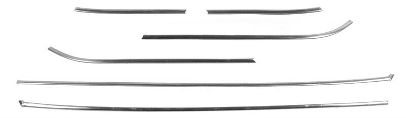 DRIP RAIL MOLDING 1973-74 NOVA 6 PCS SET