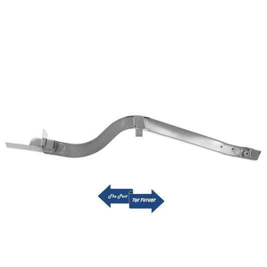 Full Rear Frame Rail - Left Side 65-69 Mustang Convertible -Weld Through Primer