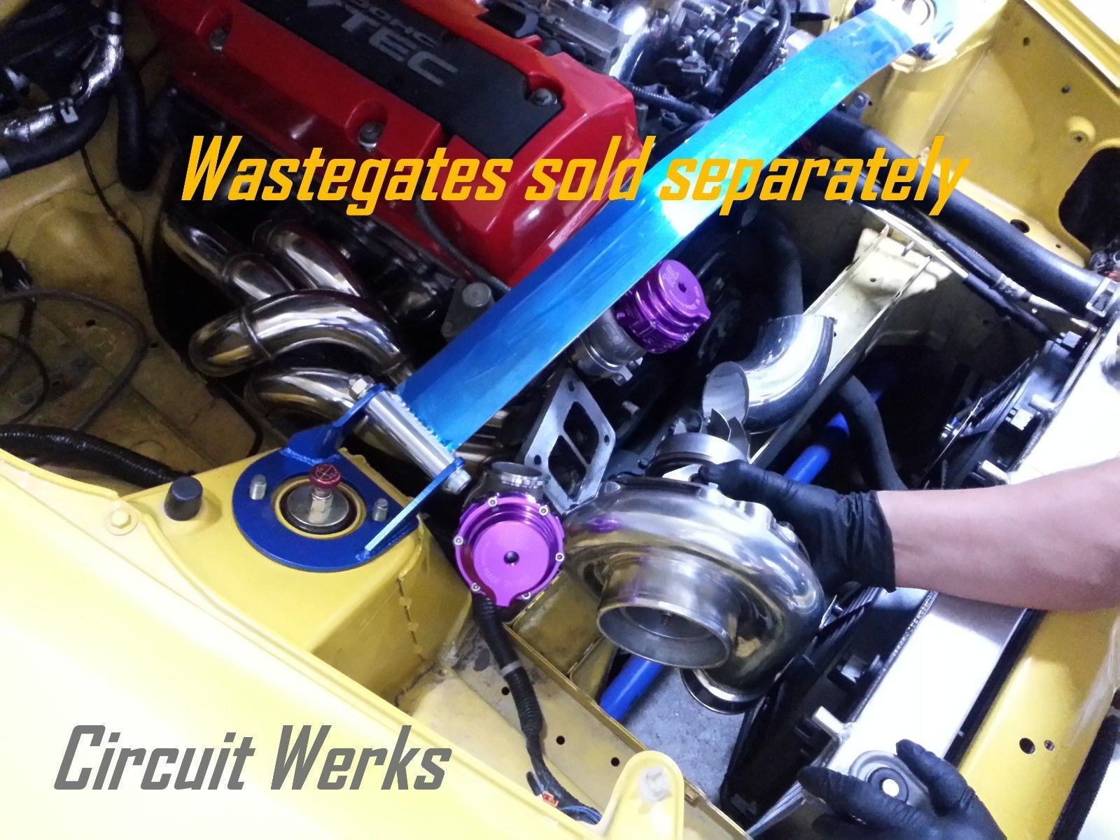 Fit 38mm MVSFLI MVS MV-S (V38) V-band Weld-on Turbo Wastegate INLET Steel Flange