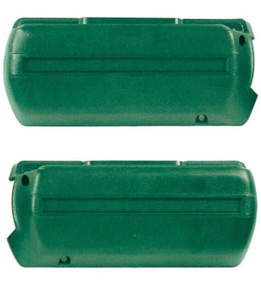 68 69-Camaro/Chevelle/El Camino/GTO/Nova-Arm Rest Base-Med Blue-2PCS-CAAR6869-3
