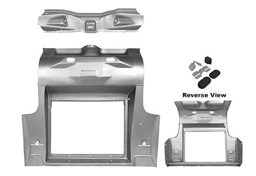 TRUNK FLOOR 2" MINI TUB 1965-70 FORD MUSTANG CPE/FB