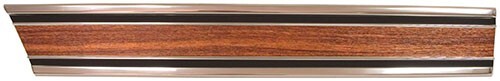 BED MOLDING LOWER FRONT RH 1969-72 CHEVROLET T S/B WOODGRAIN