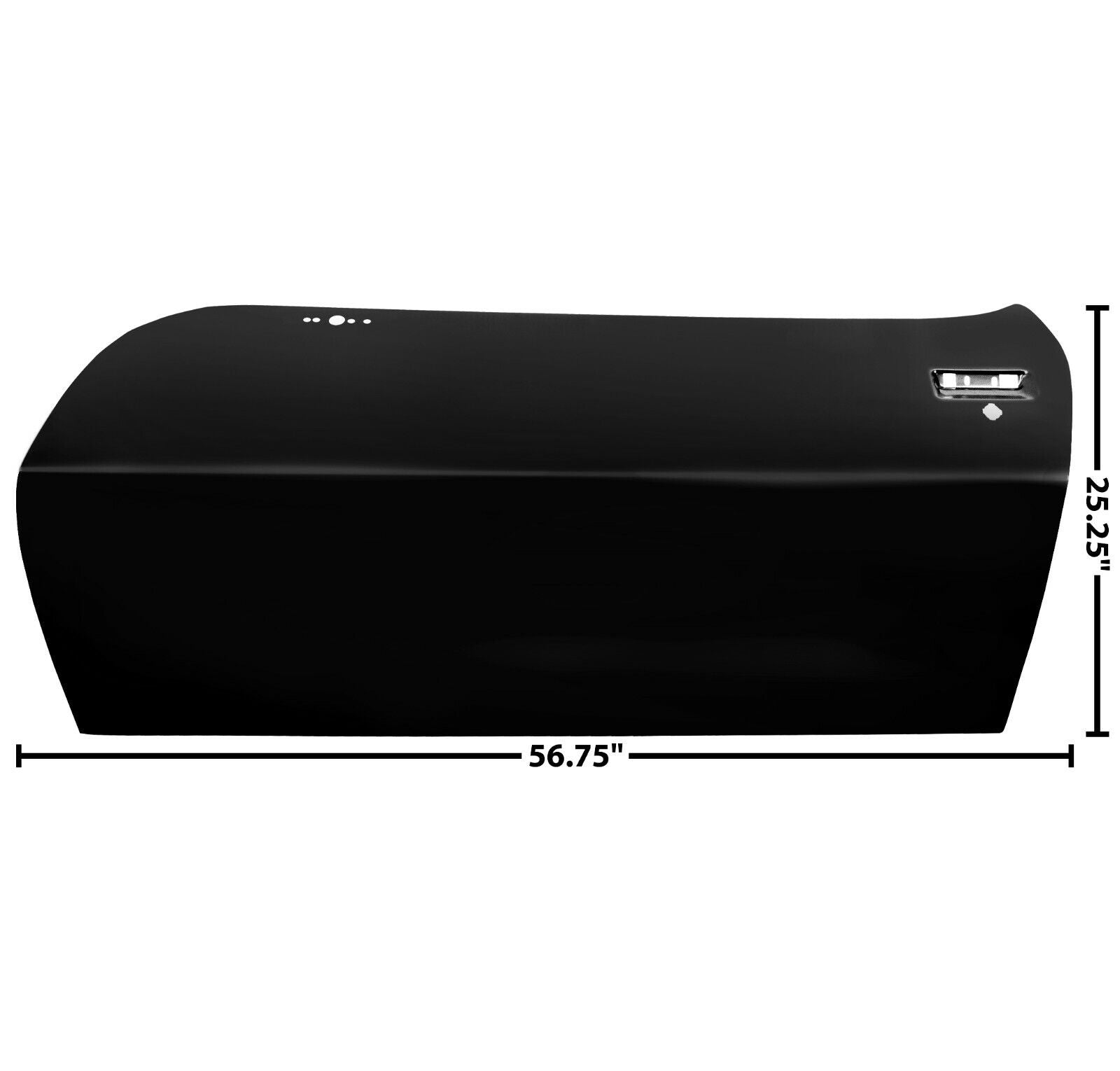 1974~1981 Firebird Trans Am Door Skin Outer Left Driver Side EDP Steel Dynacorn