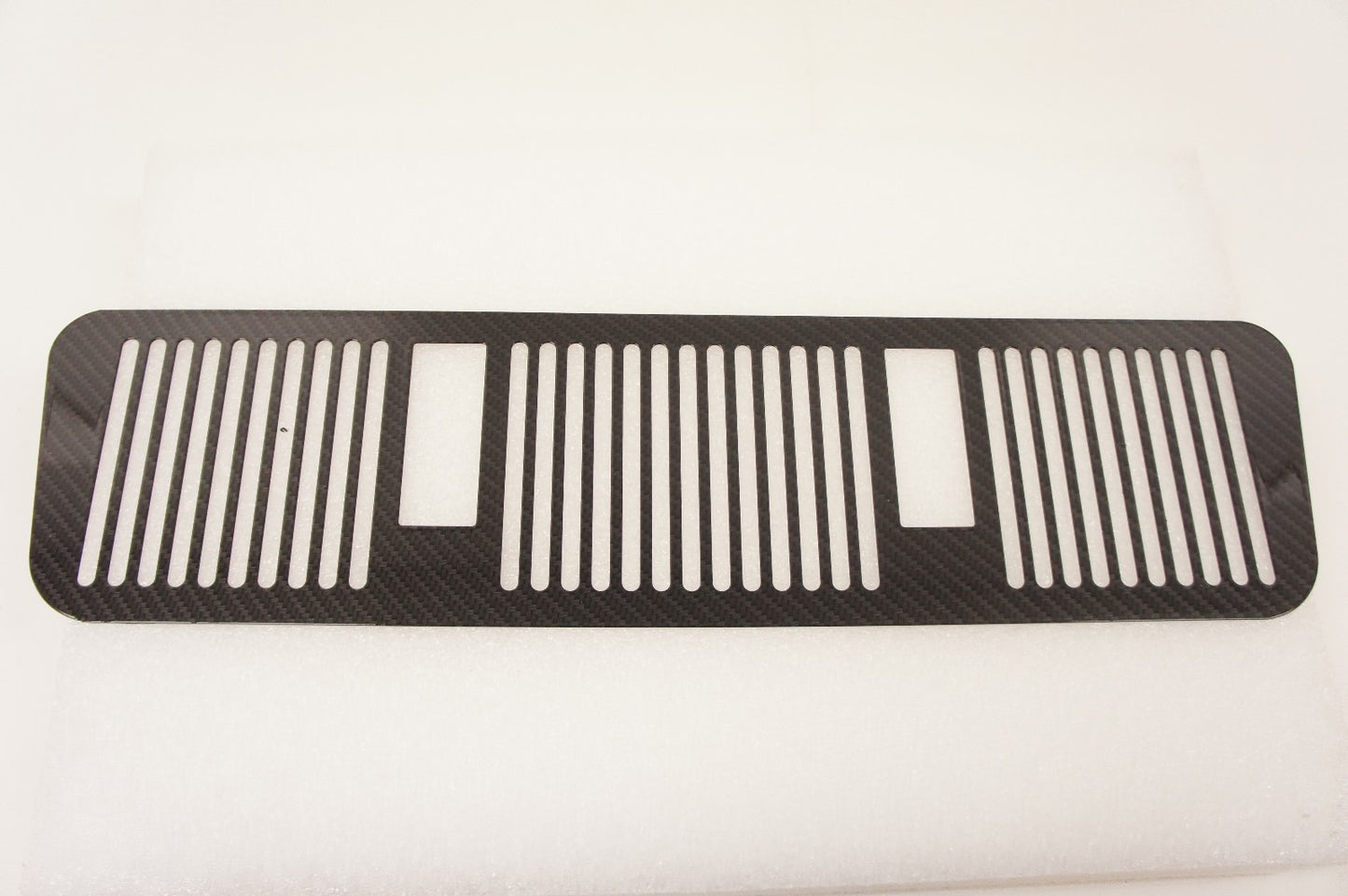 Fits 2002~2004 Mercedes W463 G Class Hood Air Supply Grille "Carbon Fiber" Look