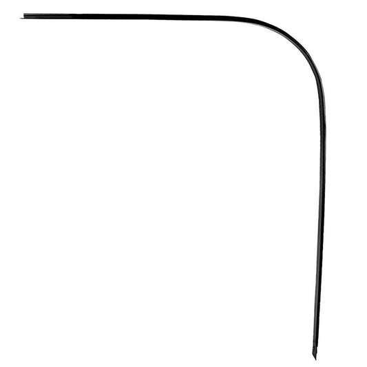 DRIP RAIL /DOOR CROWN TRIM LH DRIVER SIDE  1967-72 CHEVROLET TRUCK