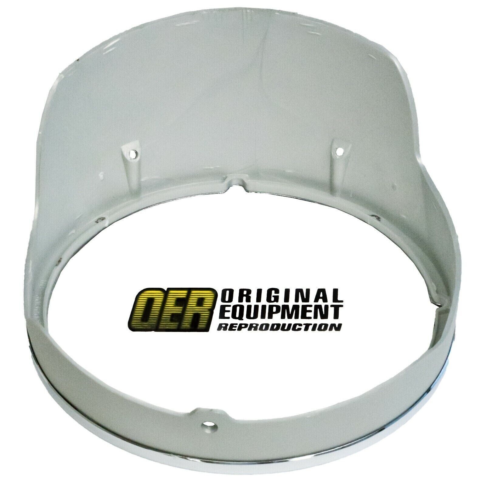 1969 Camaro Headlamp Head  Light Bezel w/ Chrome Trim Left Side Standard