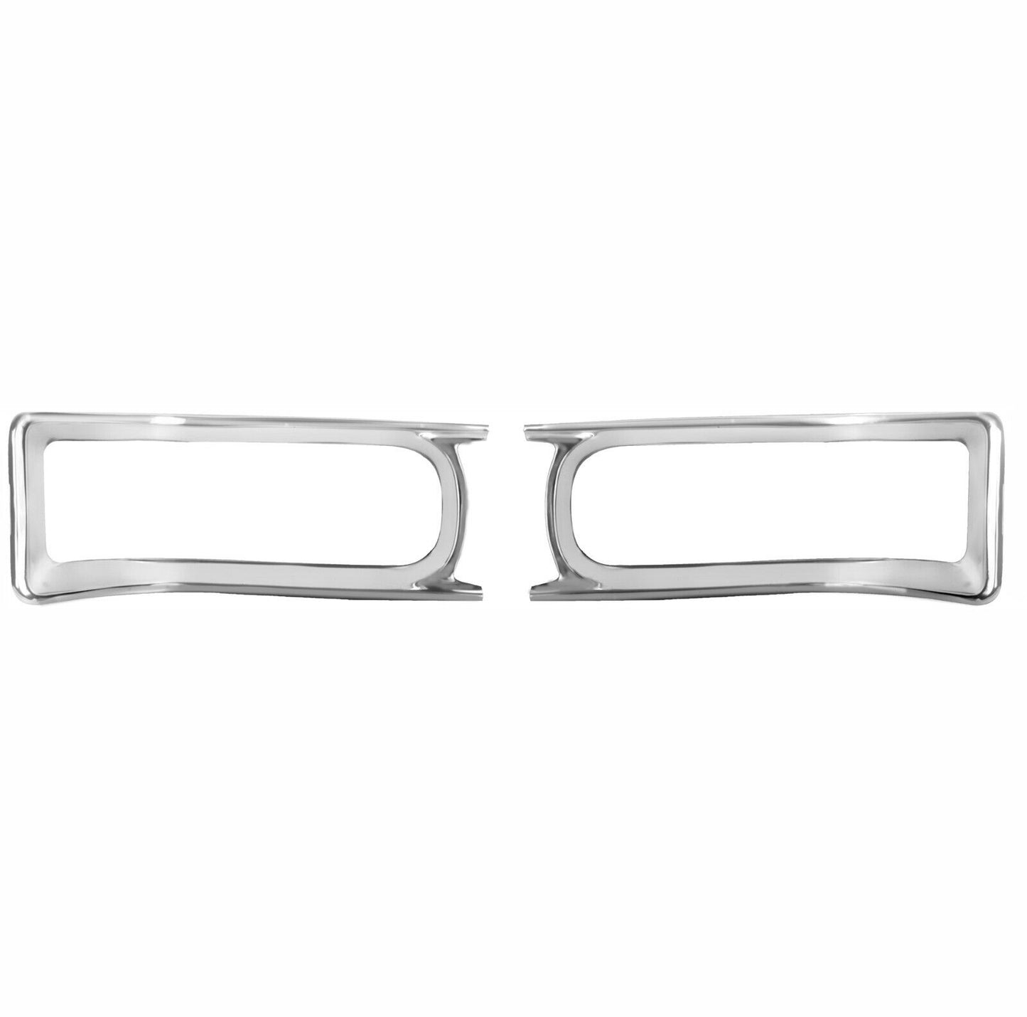 1966 66 Chevy Chevelle Tail Lamp Light Bezel - 2 PCS 