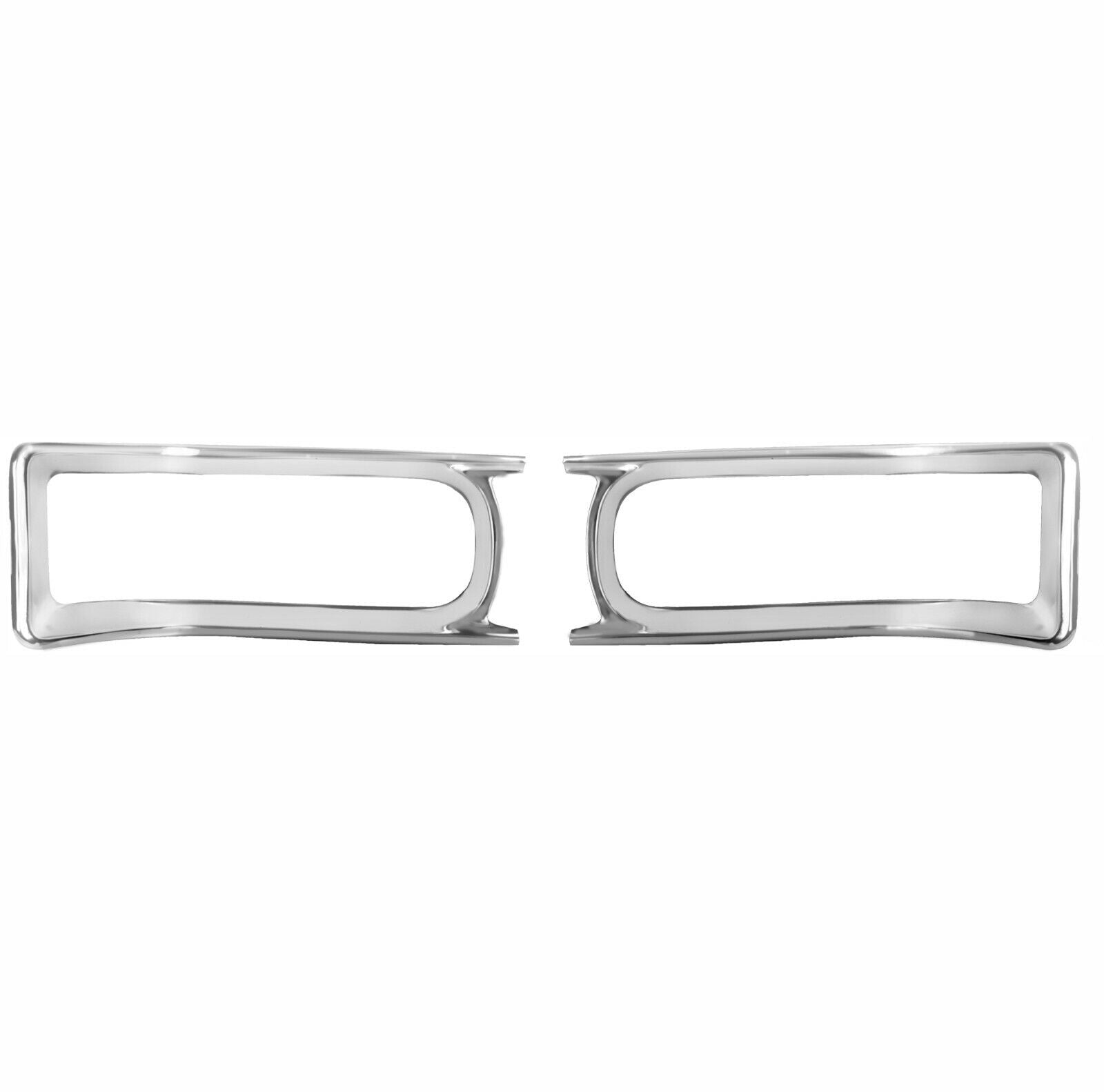 1966 66 Chevy Chevelle Tail Lamp Light Bezel - 2 PCS 