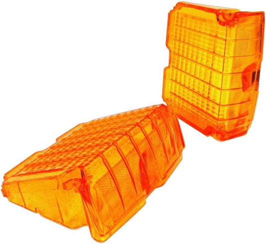 PARK LAMP LENS /AMBER   1972 EL CAMINO PAIR