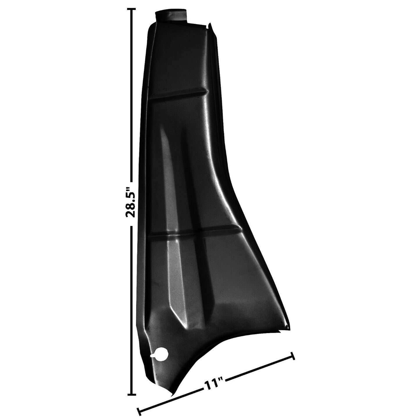 1966 1967 Nova Trunk Floor Drop OFF Filler Extension Left Side EDP Steel Dii