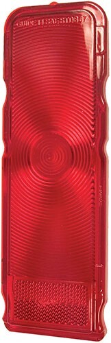 TAIL LAMP LENS 1967 CHEVROLET CAMARO (STANDARD) RED LENS