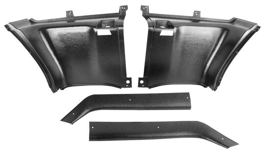 REAR QUARTER TRIM PANELS 1969-70 MUSTANG FB 4 PCS