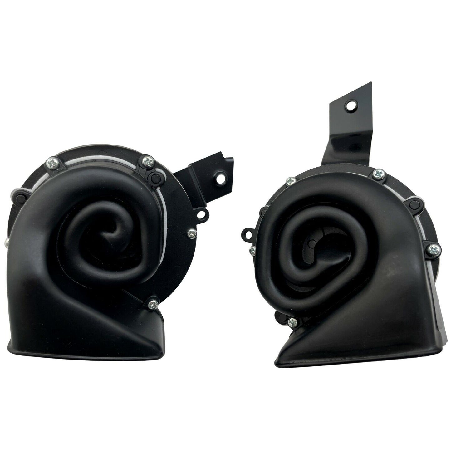 1967 1968 Camaro Firebird Horn Set Pair 2 Pieces w/ Brackets & Hardware Dynacorn