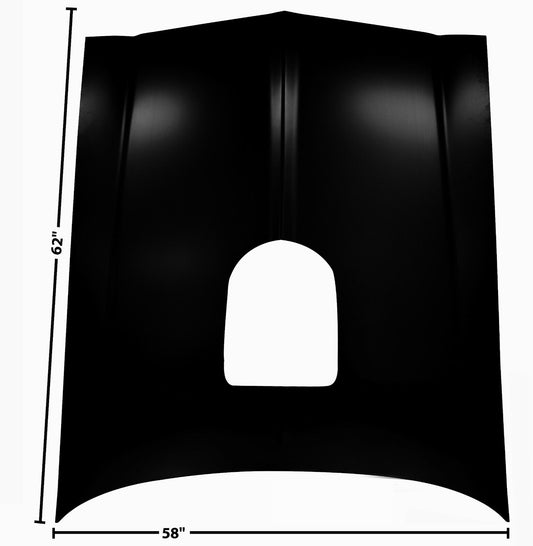 1970~1976 Pontiac Firebird Hood w/Shaker Hole No Vent Holes EDP Steel Dynacorn