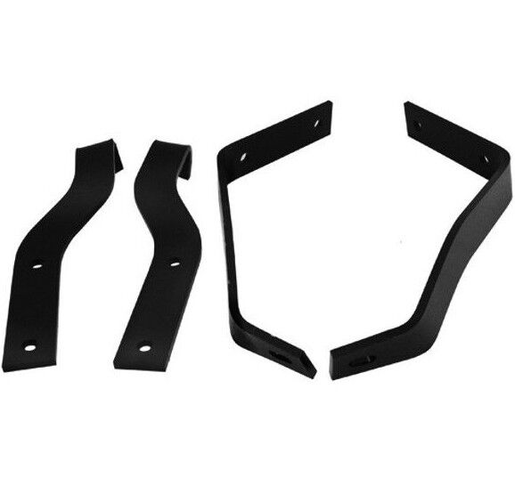 1955 56 57 58 59 Chevy Pickup Truck Rear Bumper Bracket Set Stepside w/Hardware