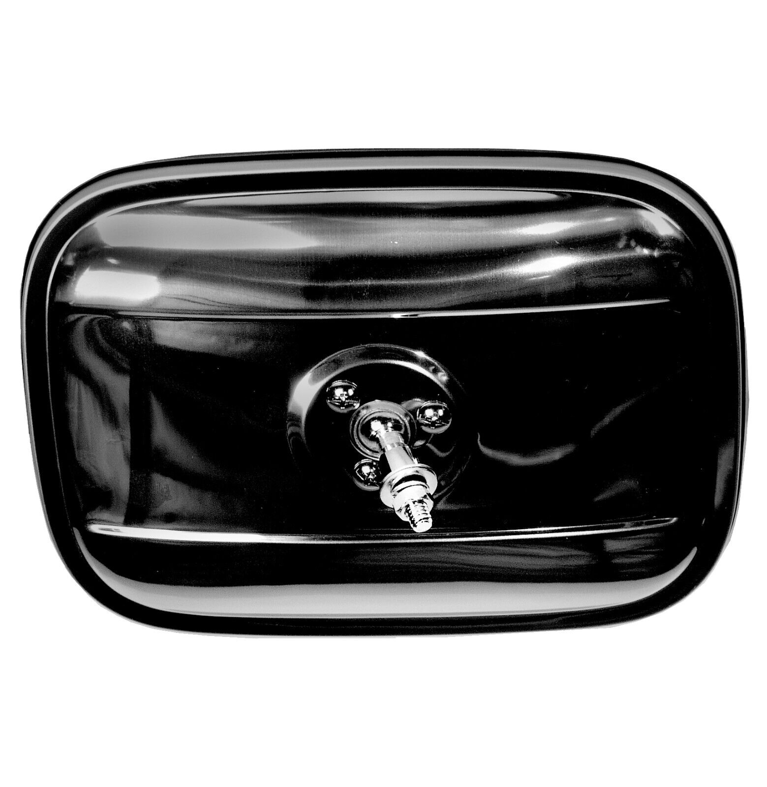 1947~1972 Chevy Pickup PU Truck Outside Mirror Rectangle Black Steel
