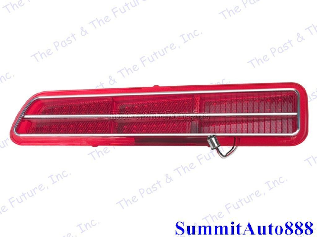 1969 69 Chevy Camaro Tail Lamp Light - RS - Red Lens / LED - Left CATL69-8L
