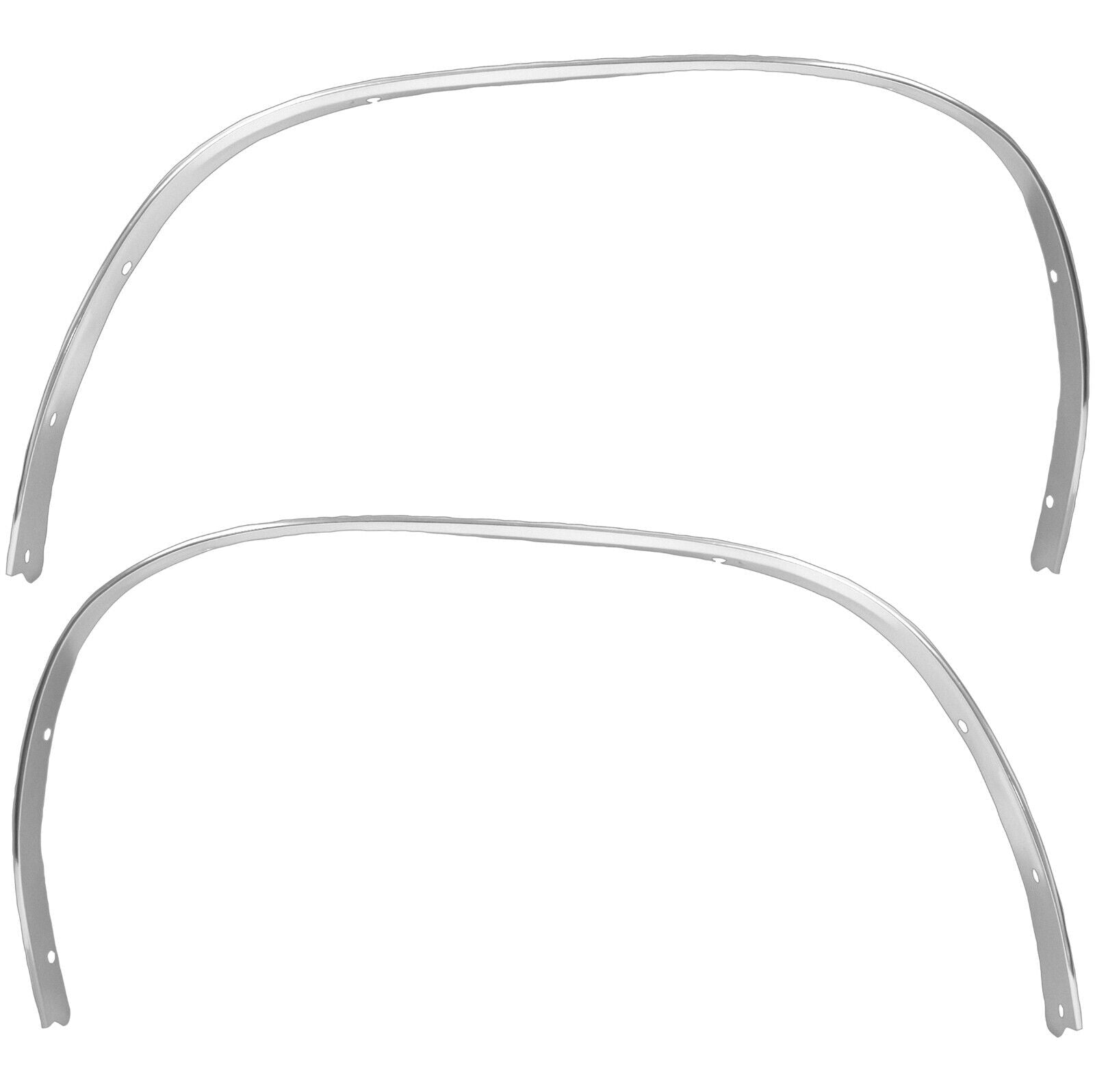 1969 Camaro Firebird Wheel Well Molding Front Pair Right & Left Side Dynacorn