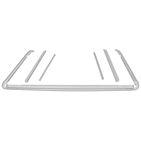 1966 - 1977 Ford Bronco Half Cab Gutter Channel / Roof Panel Drip Rail Set 7pcs