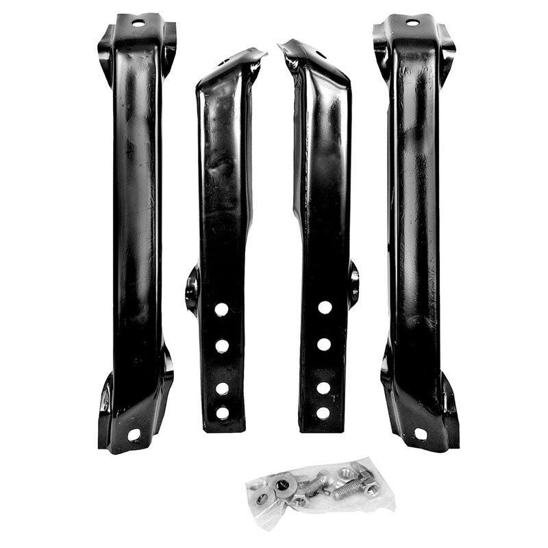 REAR BUMPER BRACKETS  1963-66 CHEVROLET TRUCK STEPSIDE